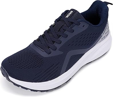 BRONAX Men's Wide Cushioned Supportive Road Running Shoes Review