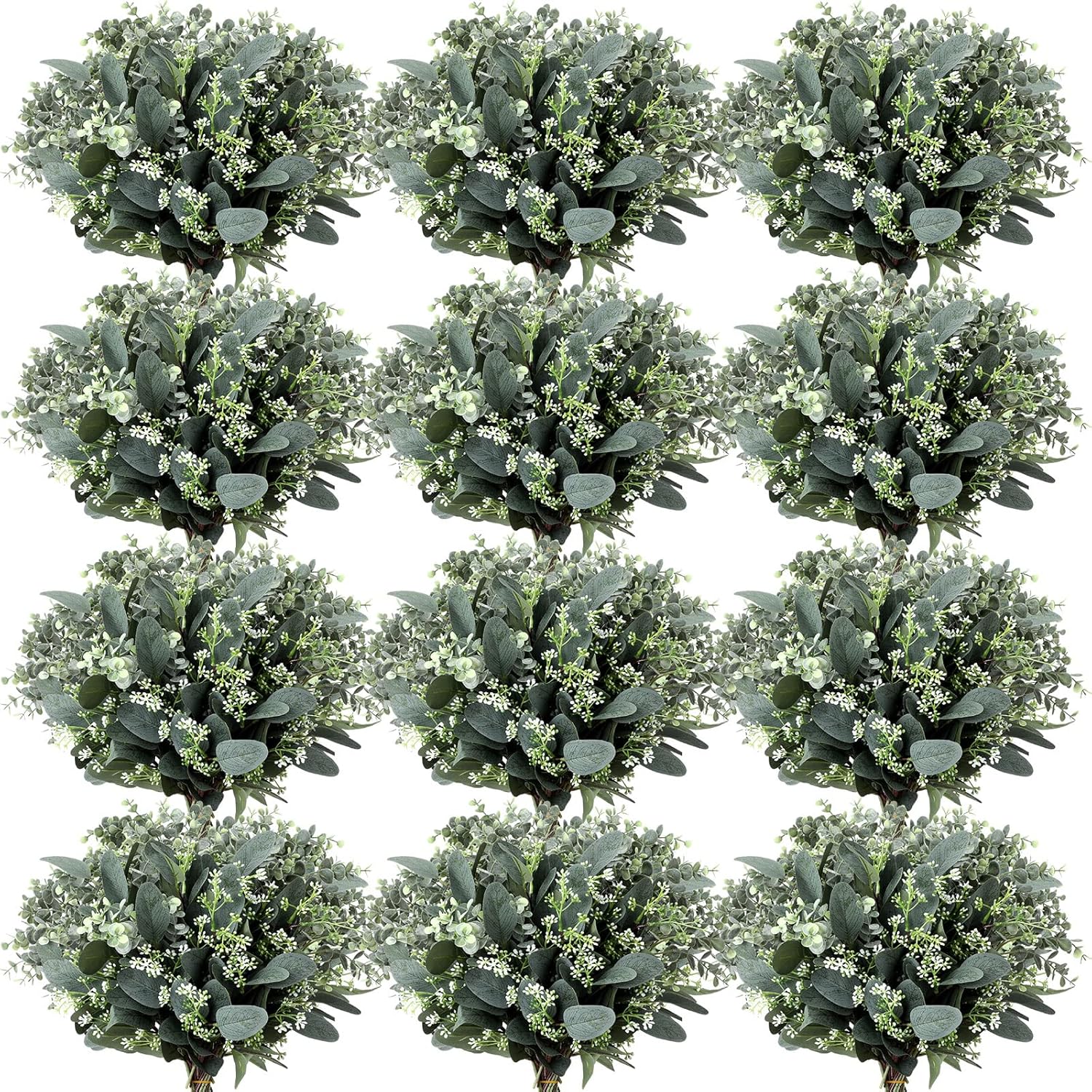 Mixed Eucalyptus Leaves Stems for Wedding Greenery Decoration