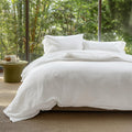 Cooling Muslin Cotton Duvet Cover King Size White - Lightweight