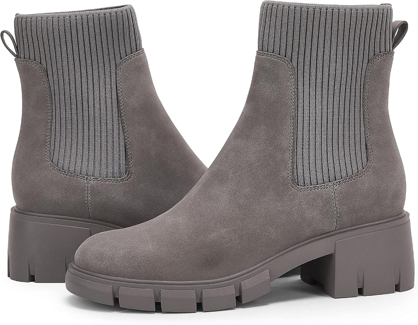 Ruanyu Womens Platform Ankle Boots for Stylish Comfort