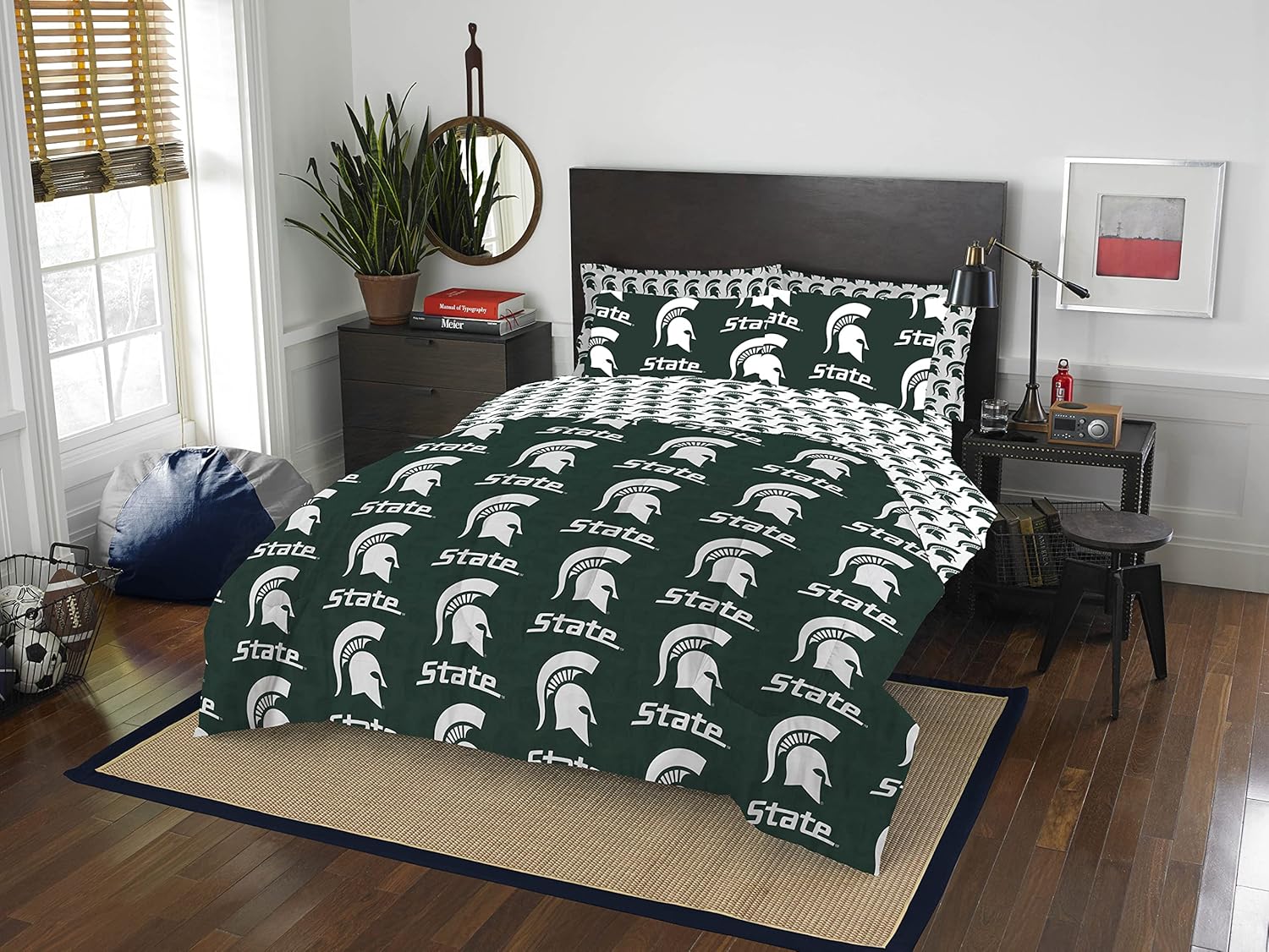 NORTHWEST NCAA Unisex-Adult Bed in a Bag Set for Fans