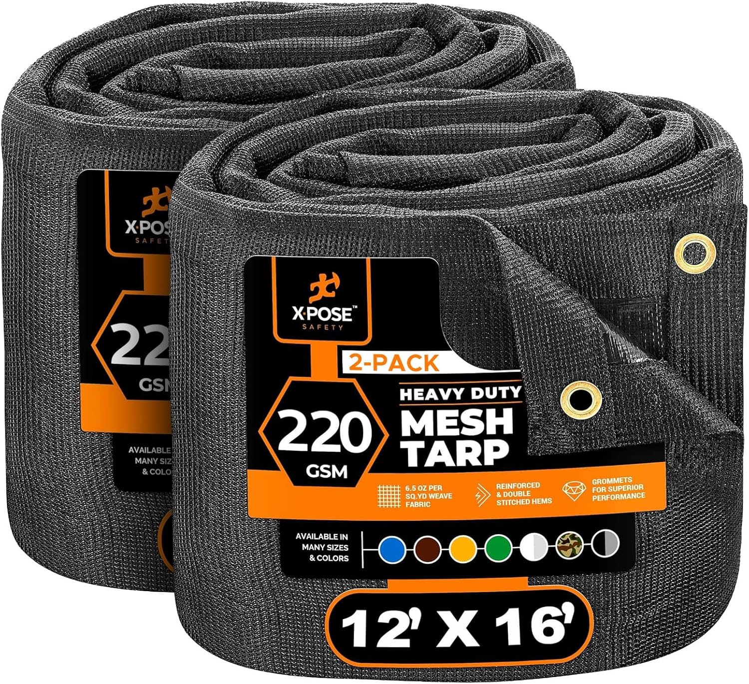Xpose Safety Heavy Duty Mesh Tarp for Shade and Protection