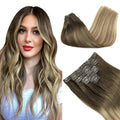 Beautifully Crafted Clip In Human Hair Extensions for Volume