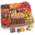 Delicious Chocolate, Caramel and Crunch Grand Gift Basket Treats