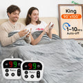 Mia&Coco Electric Blanket King 90ftin x100ftin - Dual Control Heated
