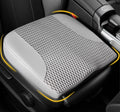 Gray Car Seat Cushion Memory Foam Pillow for Driving - Sciatica Relief