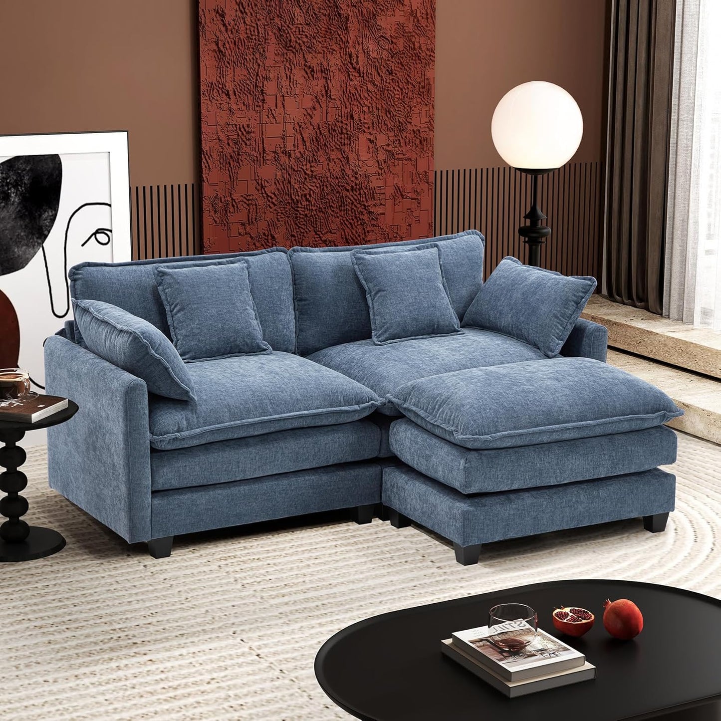 Ihanherry 77 L Shaped Modern Sofa Modular Sectional Couch Review