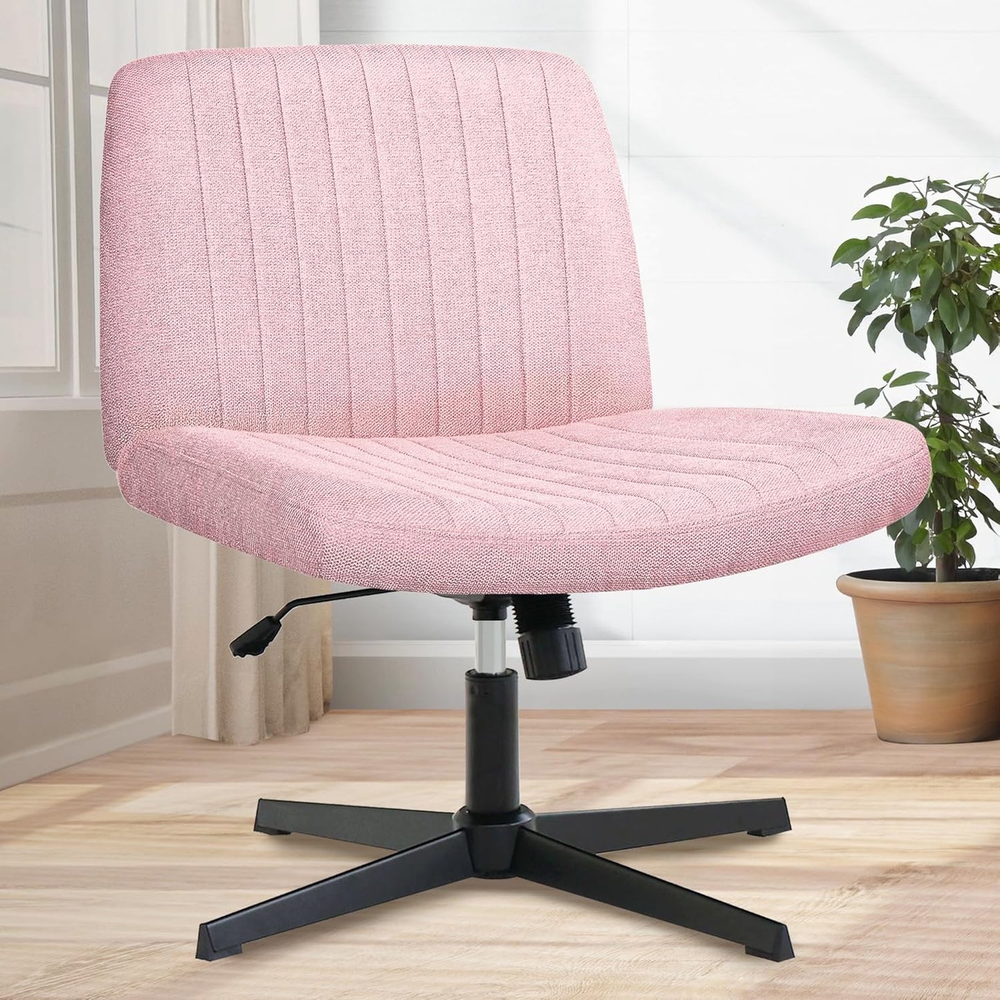 Orange Factory Criss Cross Chair for Home Office and Vanity Use