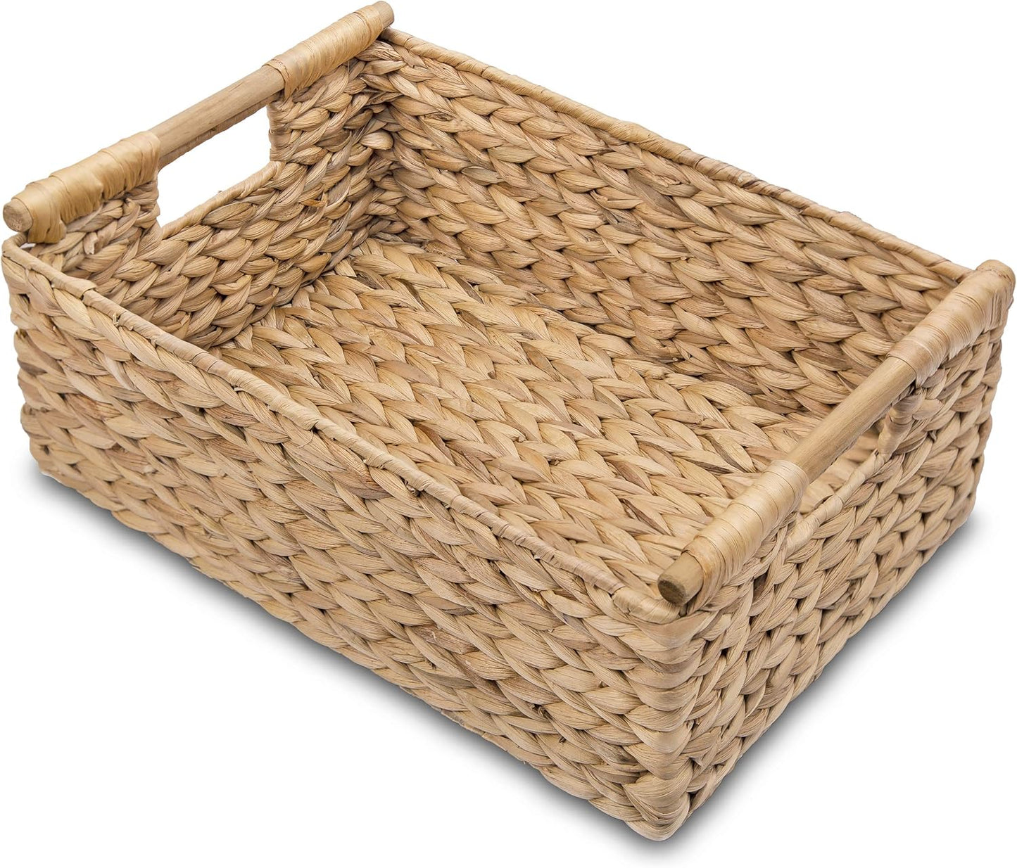 VATIMA Hyacinth Large Wicker Basket for Stylish Storage Solutions