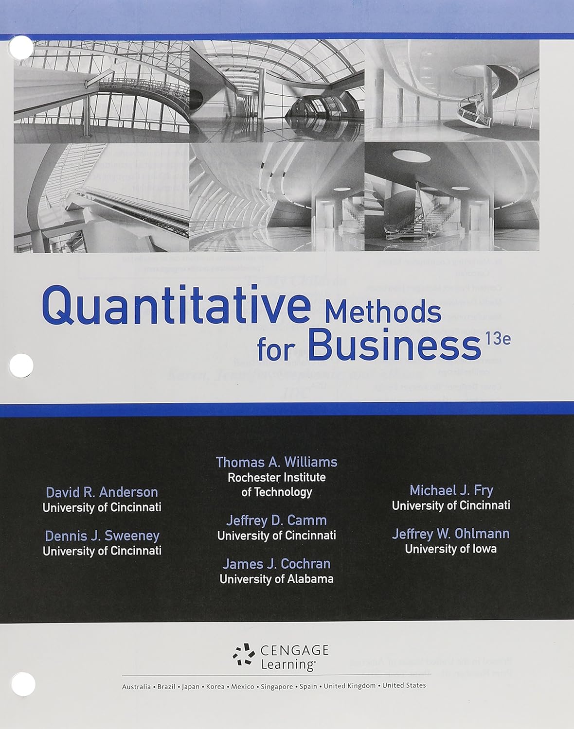 Quantitative Methods for Business Bundle with CengageNOW Access