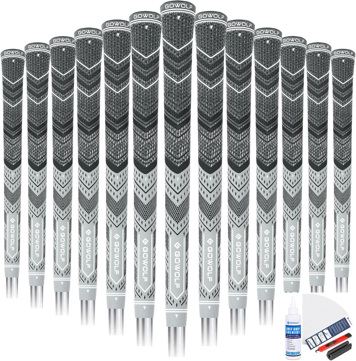 Gowolf Multi-compound Golf Grips: Choose Your Perfect Grip Set!