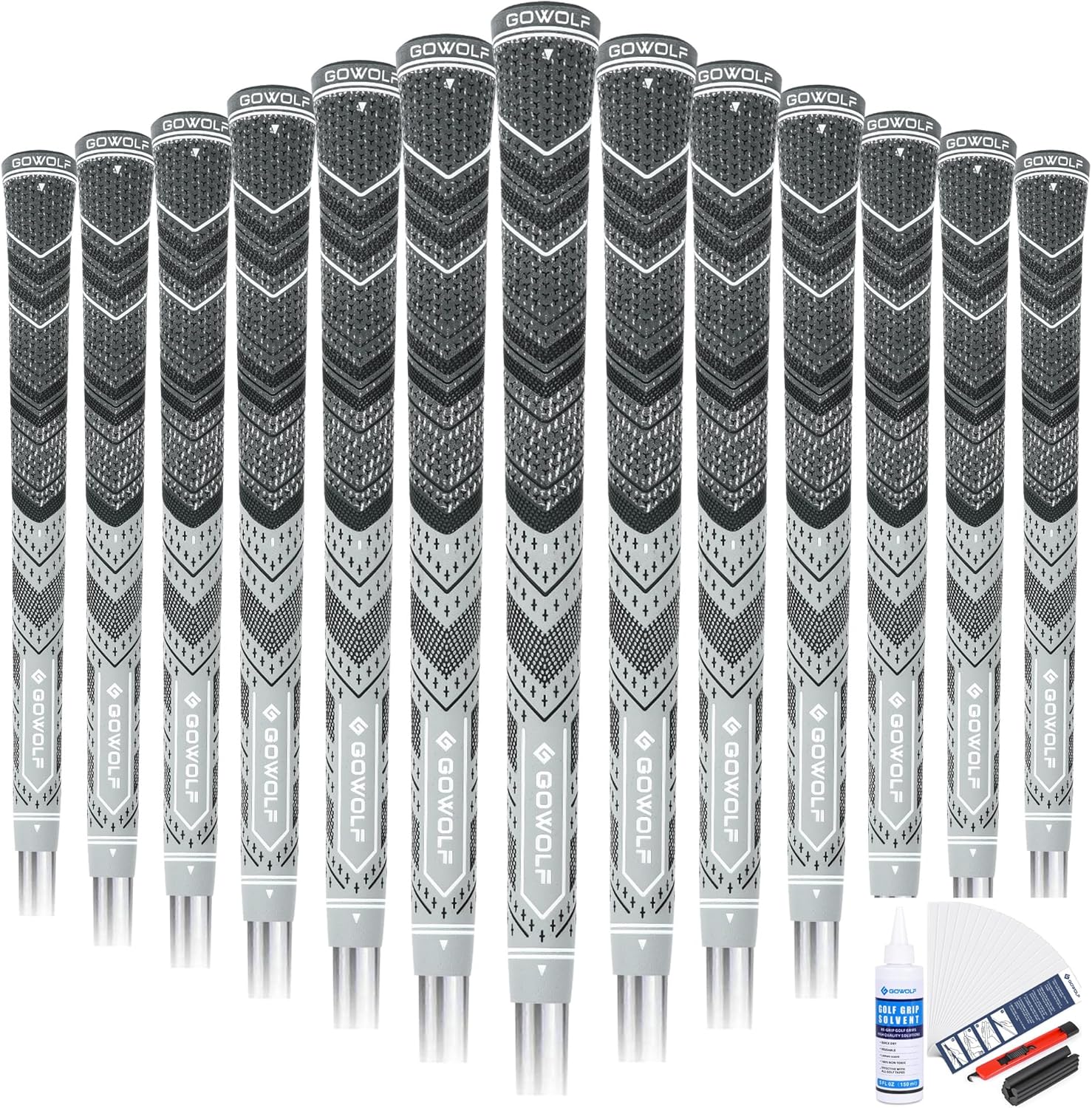 Gowolf Multi-compound Golf Grips: Choose Your Perfect Grip Set!