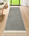 Lahome Boho Kitchen Runner 2ft6in x 8ft - Lightweight Washable Hallway