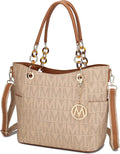 MKF Collection Shoulder Bag for Women - Spacious Vegan Leather Tote