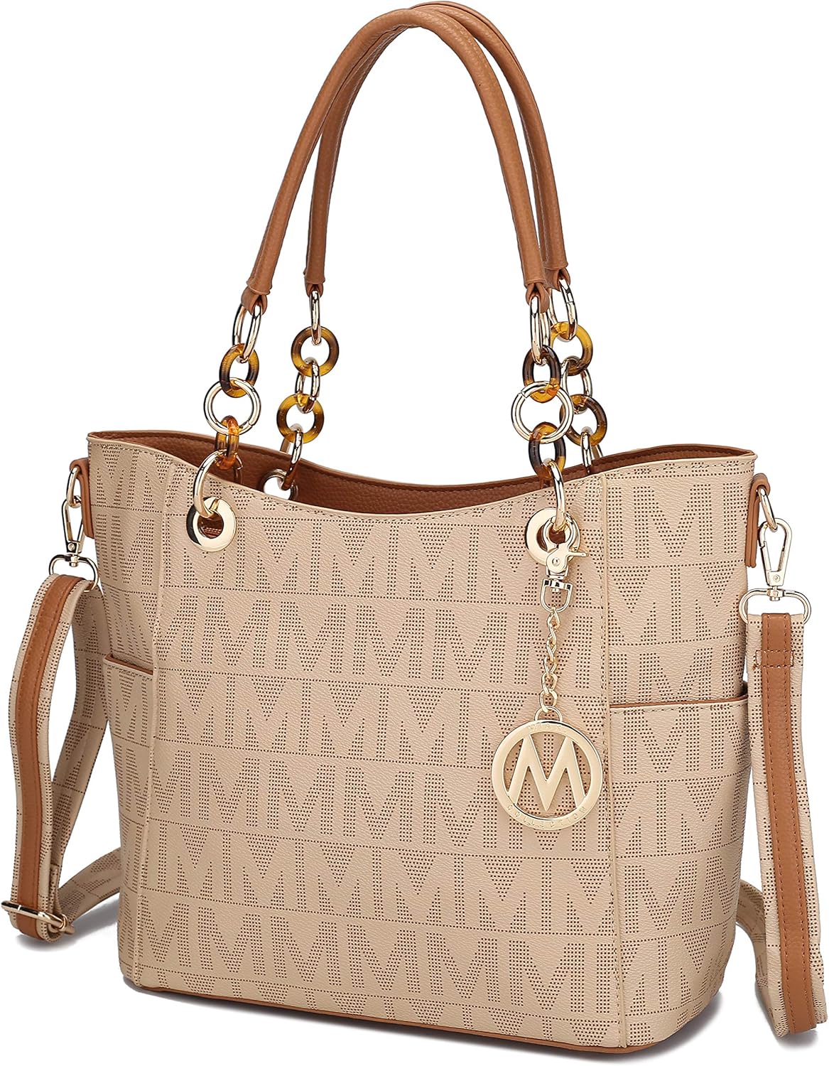 MKF Collection Shoulder Bag for Women - Stylish Vegan Leather Tote