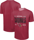FOCO NFL Arizona Cardinals Distressed Performance Crewneck Tee