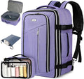 Travel Carry On 17.5in Laptop Expandable Backpack - Personal Item Fit