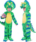 Triceratops Toddler Dinosaur Costume - Cute, Durable Dress Up