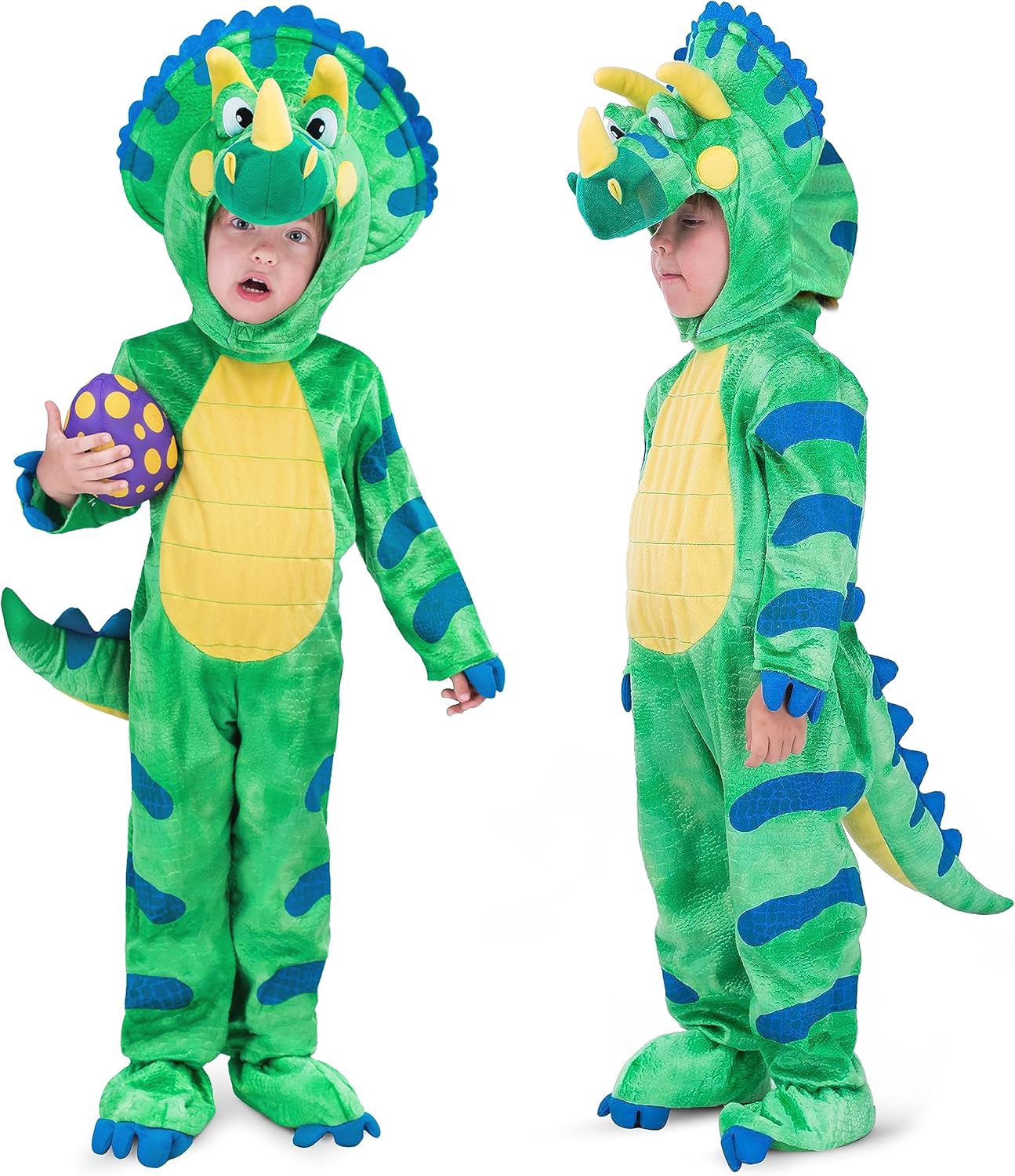 Triceratops Costume for Kids - Spooktacular Creations Toddler