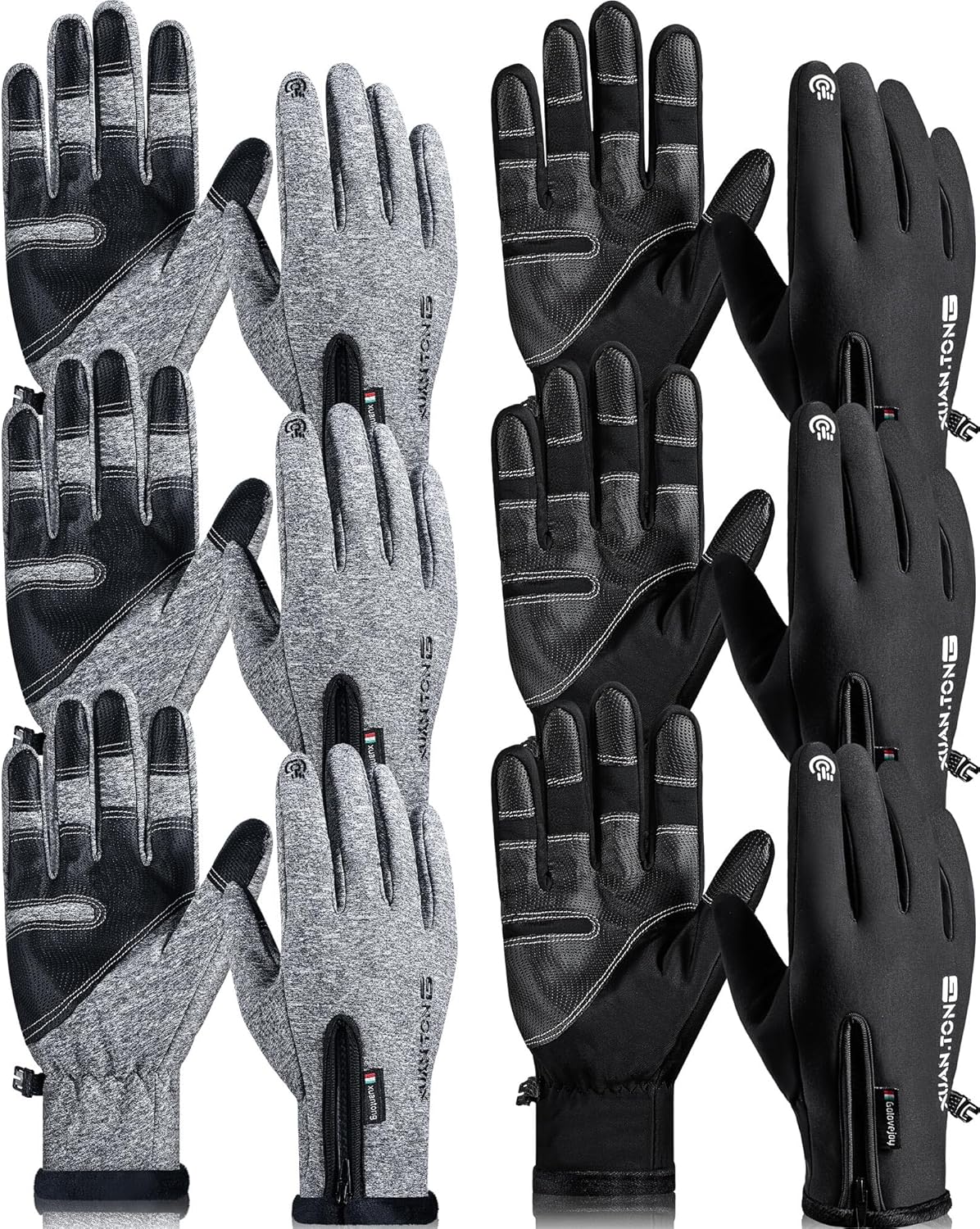 Vabean Waterproof Touch Screen Winter Gloves