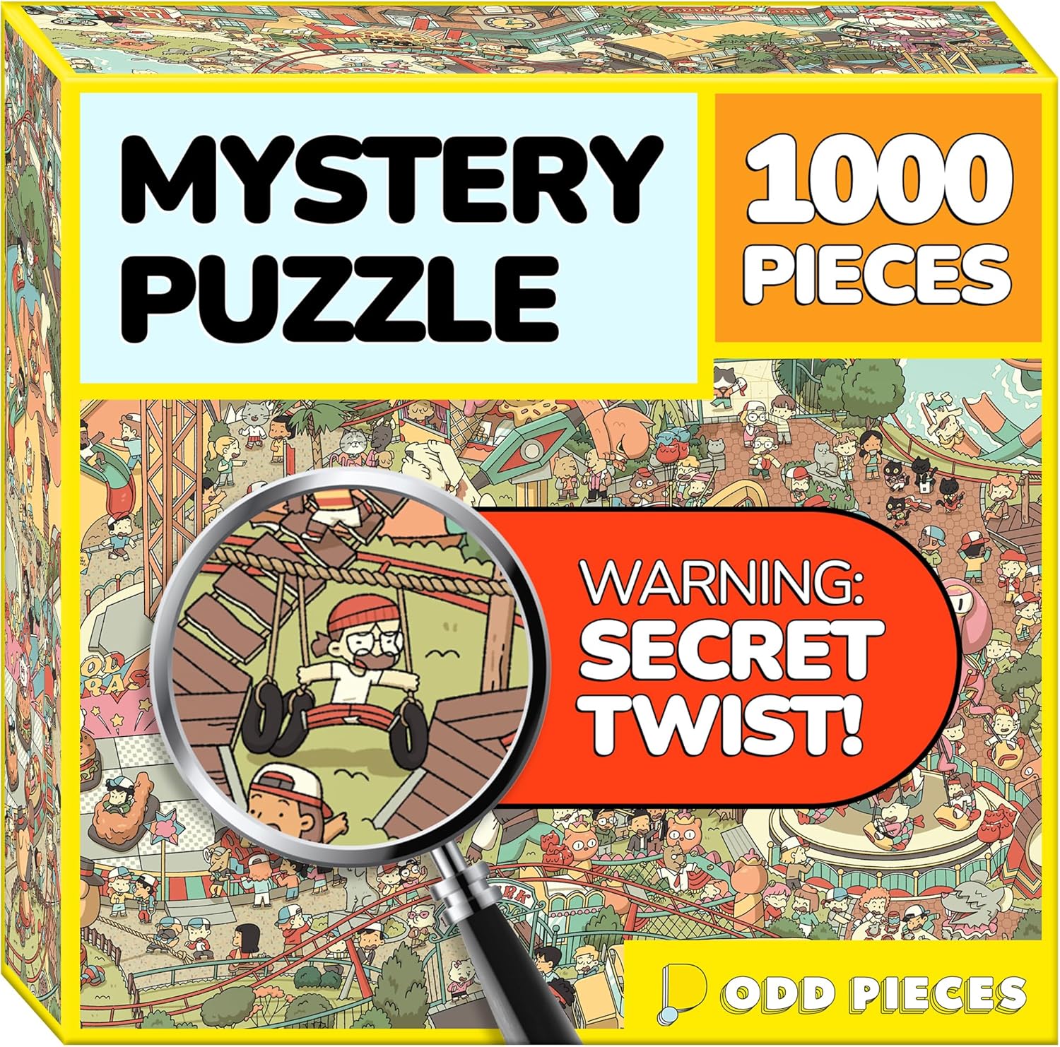 Magic Mystery Story Puzzle 1000 Pieces for Family Game Night