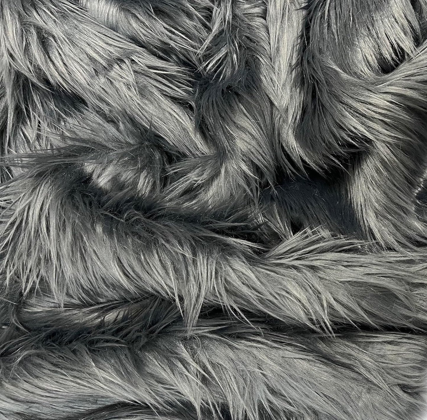 EOVEA Shaggy Faux Fur Fabric for Sewing, Crafts & Decor
