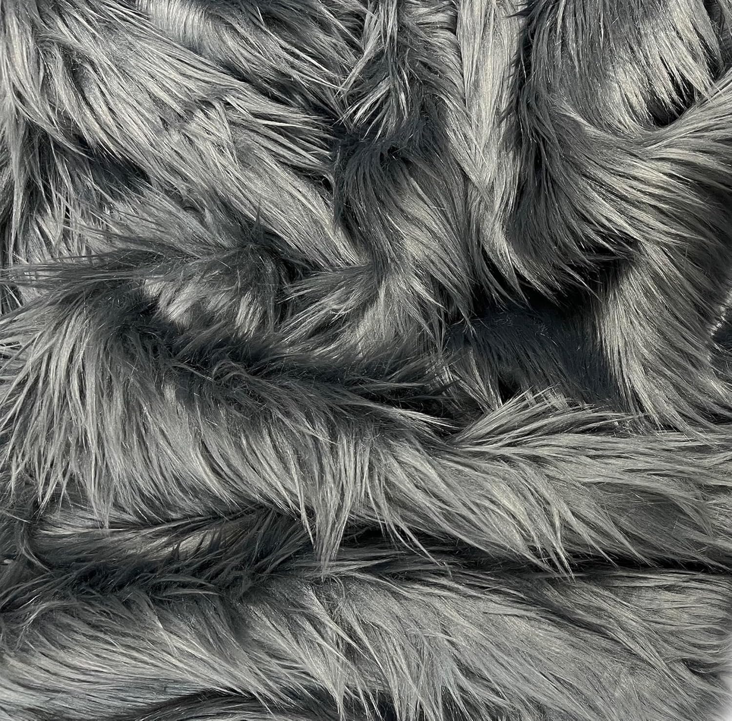 EOVEA Shaggy Faux Fur Fabric for Sewing, Crafts & Decor