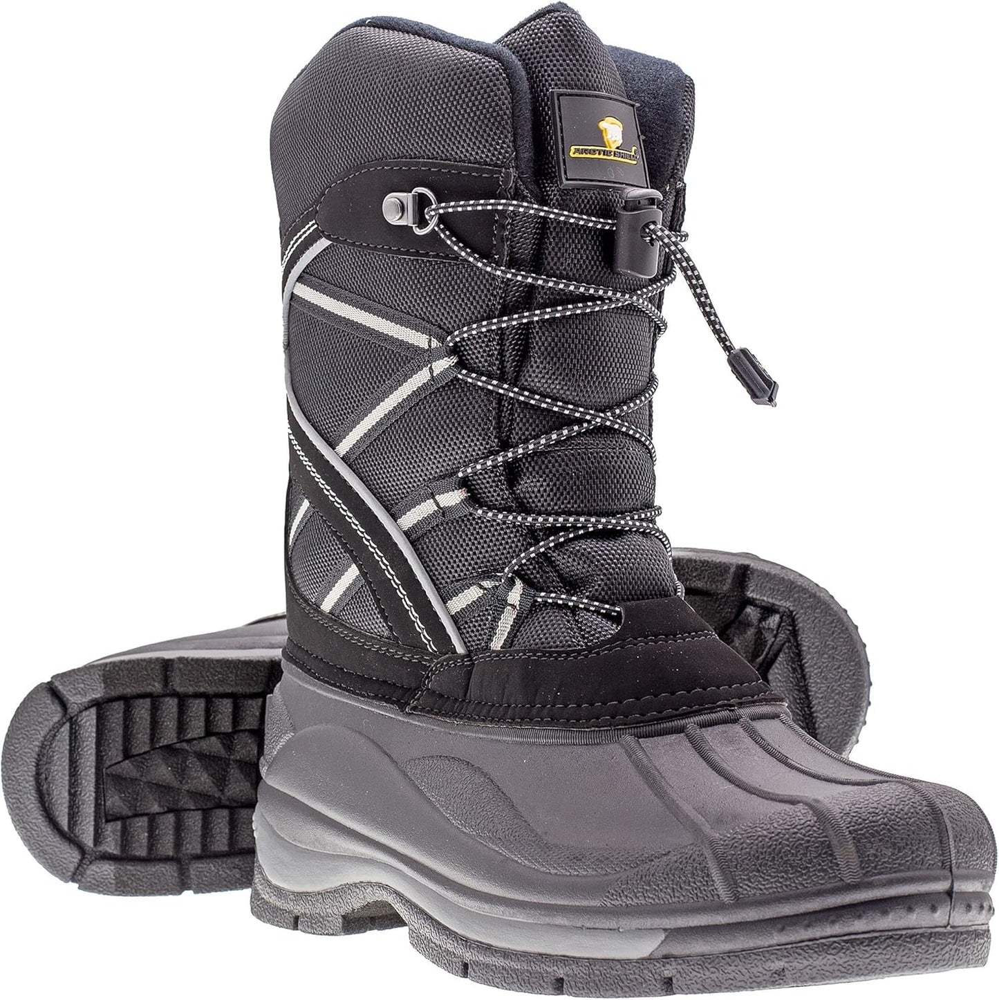 ArcticShield Men's Waterproof Snow Boots