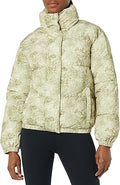 Women's Relaxed-Fit Mock-Neck Short Puffer Jacket - Warm Everyday
