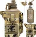 Iron Infidel Battle Bottle - Rugged 64 oz Insulated Water Jug