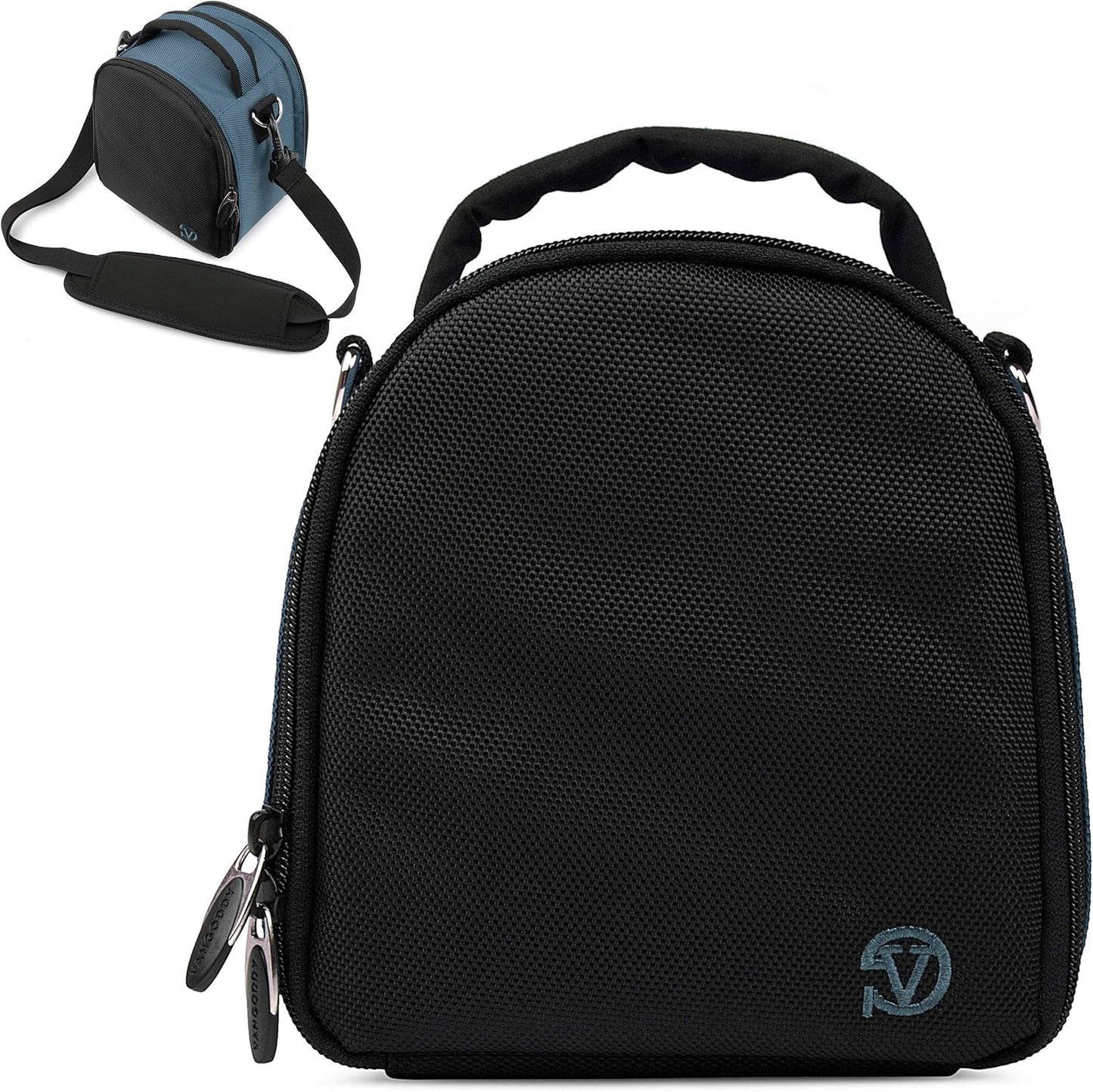 Vangoddy Laurel Navy Blue Carrying Case for FujiFilm Cameras