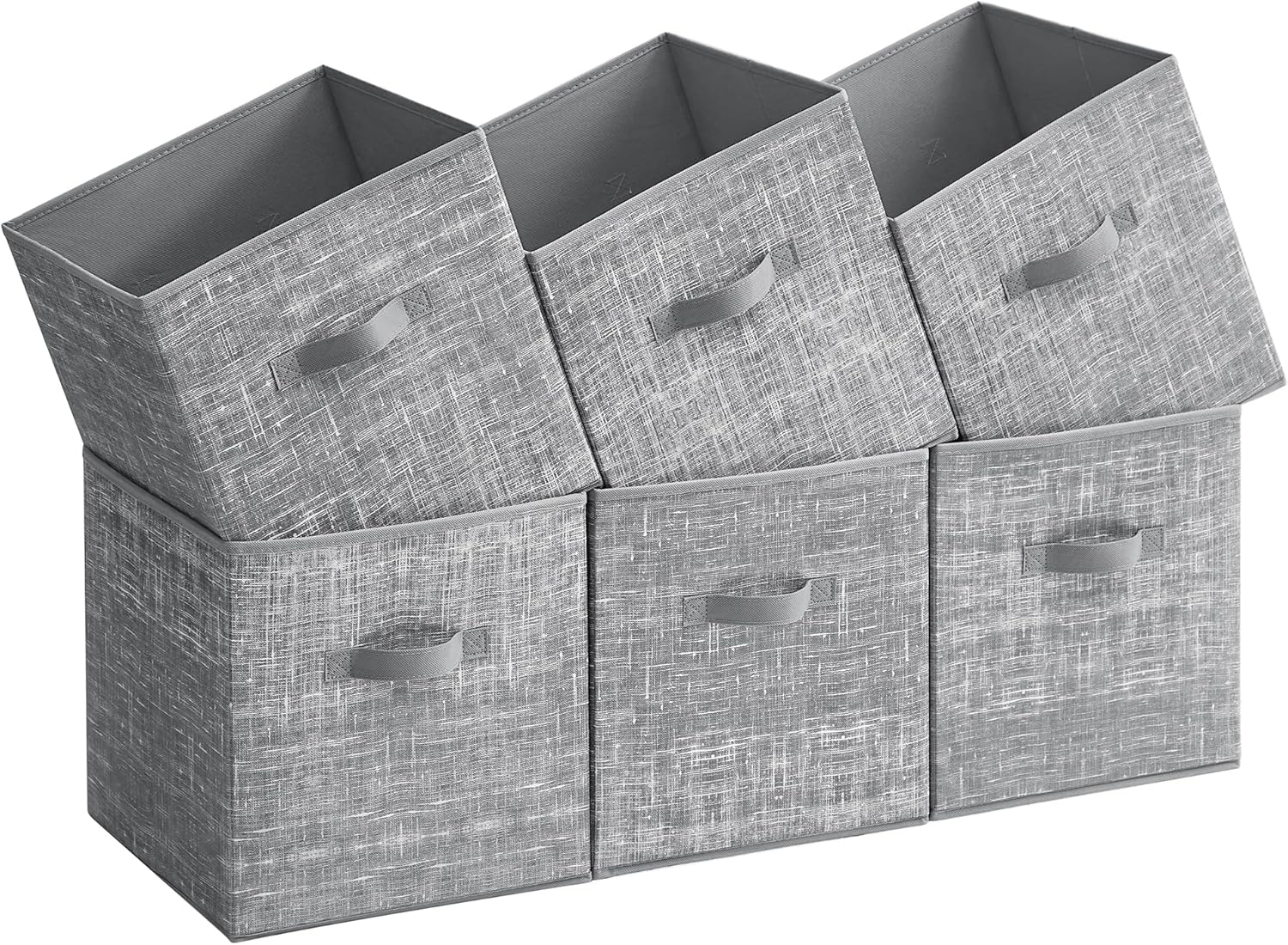 SONGMICS Storage Cubes Set of 6 for Organizing Clothes and More