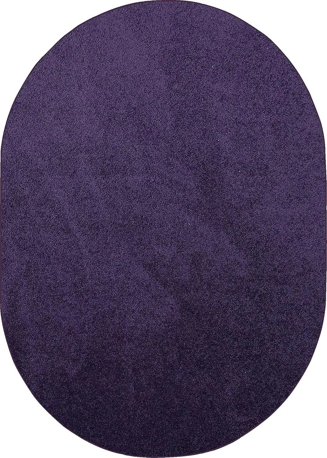 Pet Friendly Solid Color Area Rugs in Purple for Home Decor