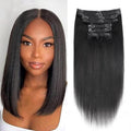 Yaki-Straight Clip-In Hair Extensions for Gorgeous, Versatile Looks