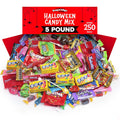 Bulk Halloween Candy Variety Pack 5 lb - Large Individually Wrapped