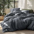 Bedsure Linen Duvet Cover King Size for Cozy Sleep Experience