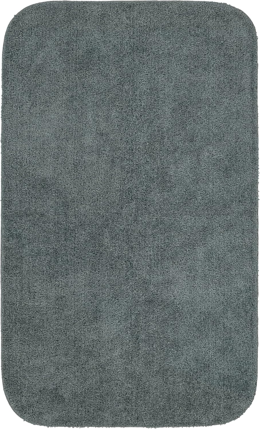 Garland Rug Traditional Bath Rug - Ultra-Soft 30in x 50in Gray