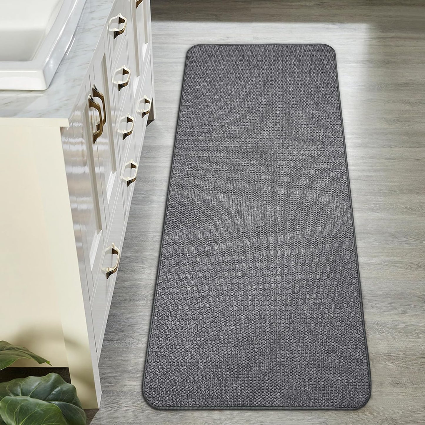 Ultra Thin Bath Mat for Bathroom, Quick Dry Non-Slip Rug