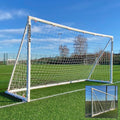 Q-Fold 68mm uPVC Soccer Goal - 30-Second Folding Backyard Goal