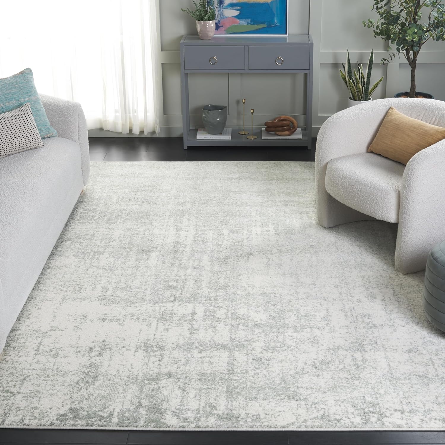 SAFAVIEH Adirondack Collection Area Rug - Modern Abstract Design