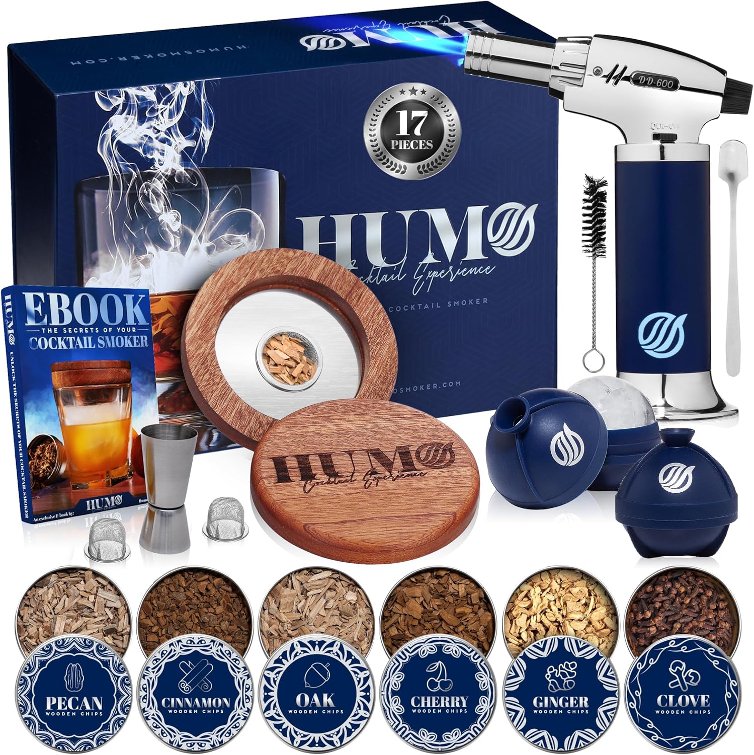 Smoke-Infuse with HUMO Whiskey Smoker Kit