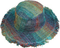 Hemp Sun Hat Wired Wide Brim Big Sizes L/XL/XXL - Foldable Sun