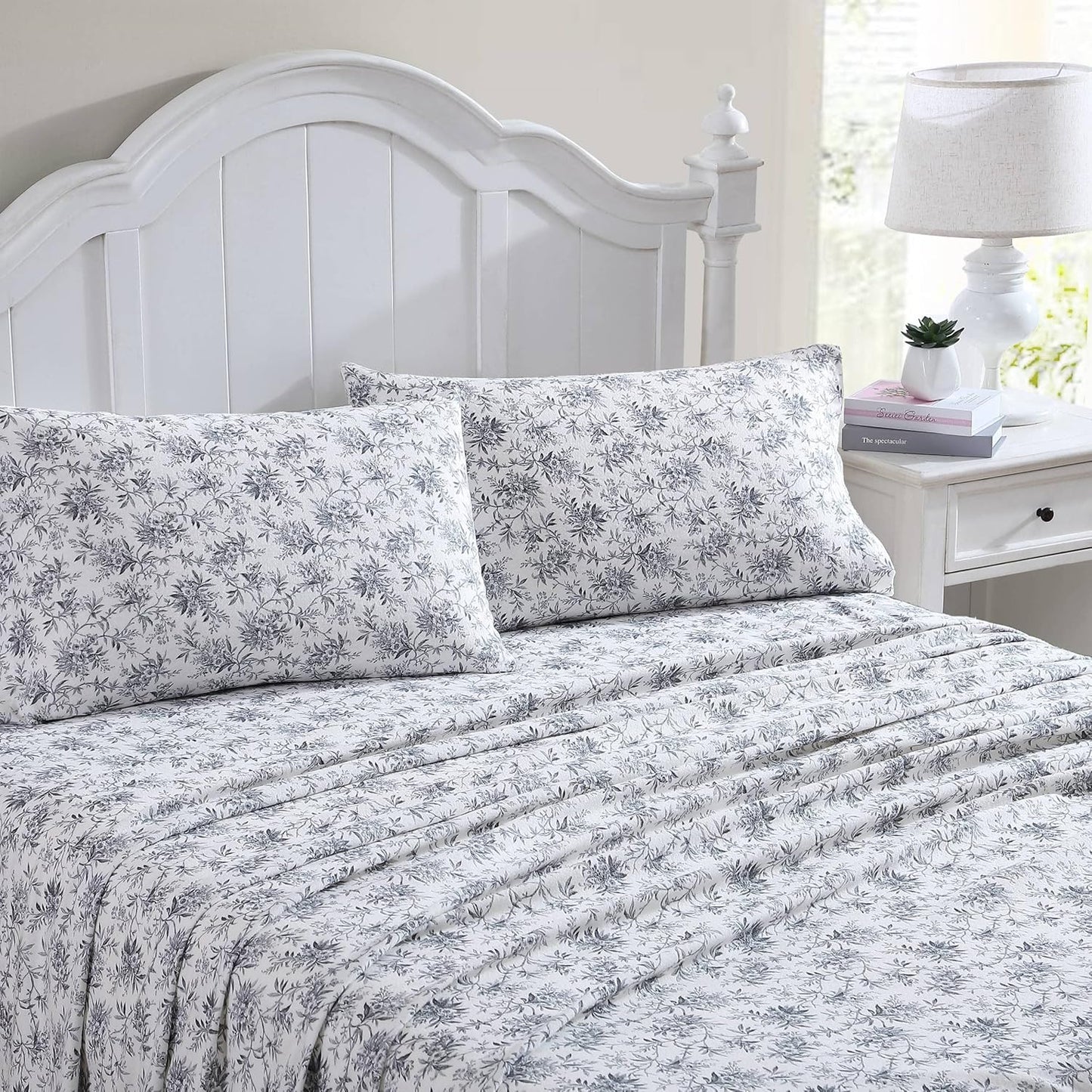 Luxurious Cotton Flannel Twin Sheets Set for Cozy Comfort