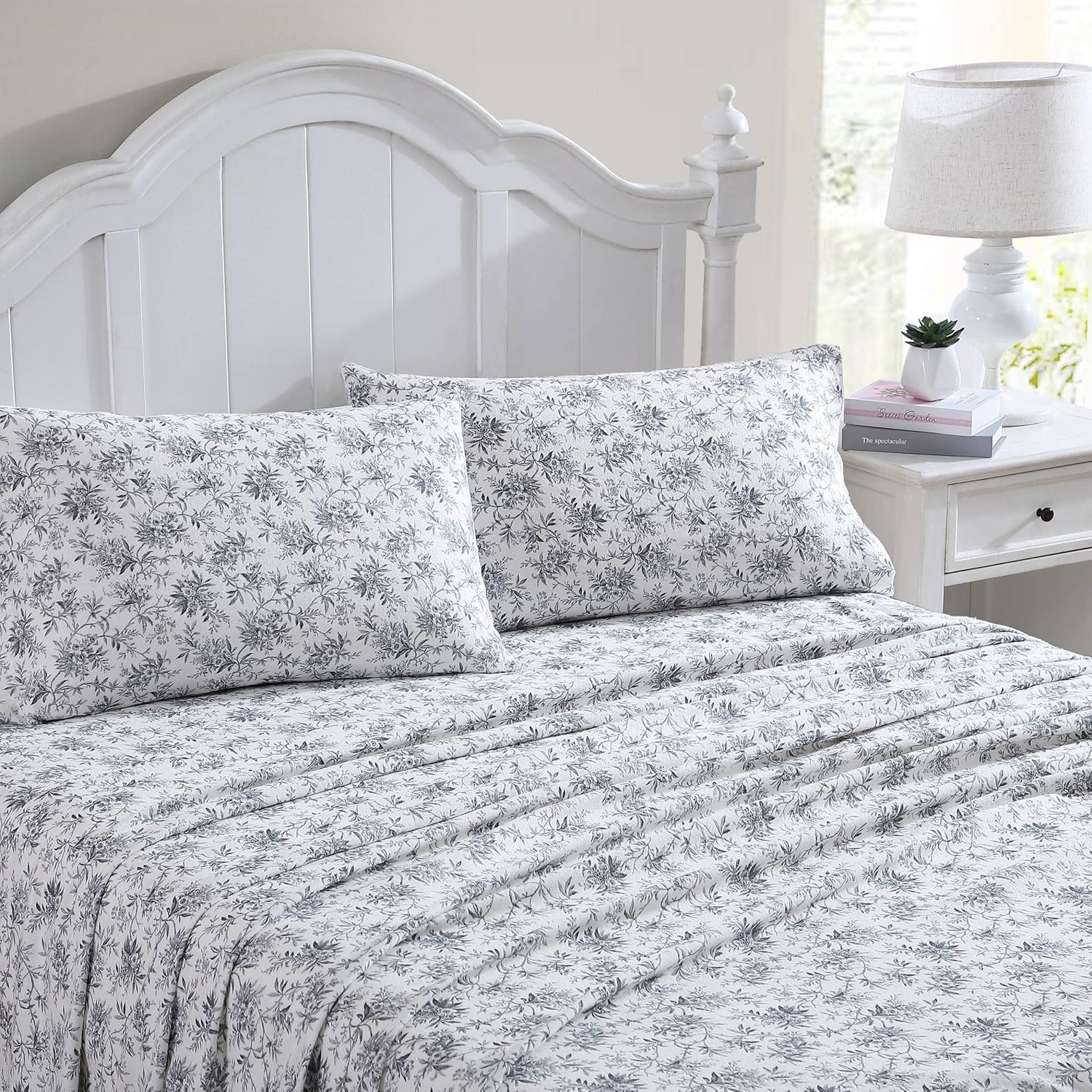 Luxurious Cotton Flannel Twin Sheets Set for Cozy Comfort