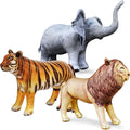 Life on Earth Wildlife Safari Inflatable 3-PK - Realistic Party Props