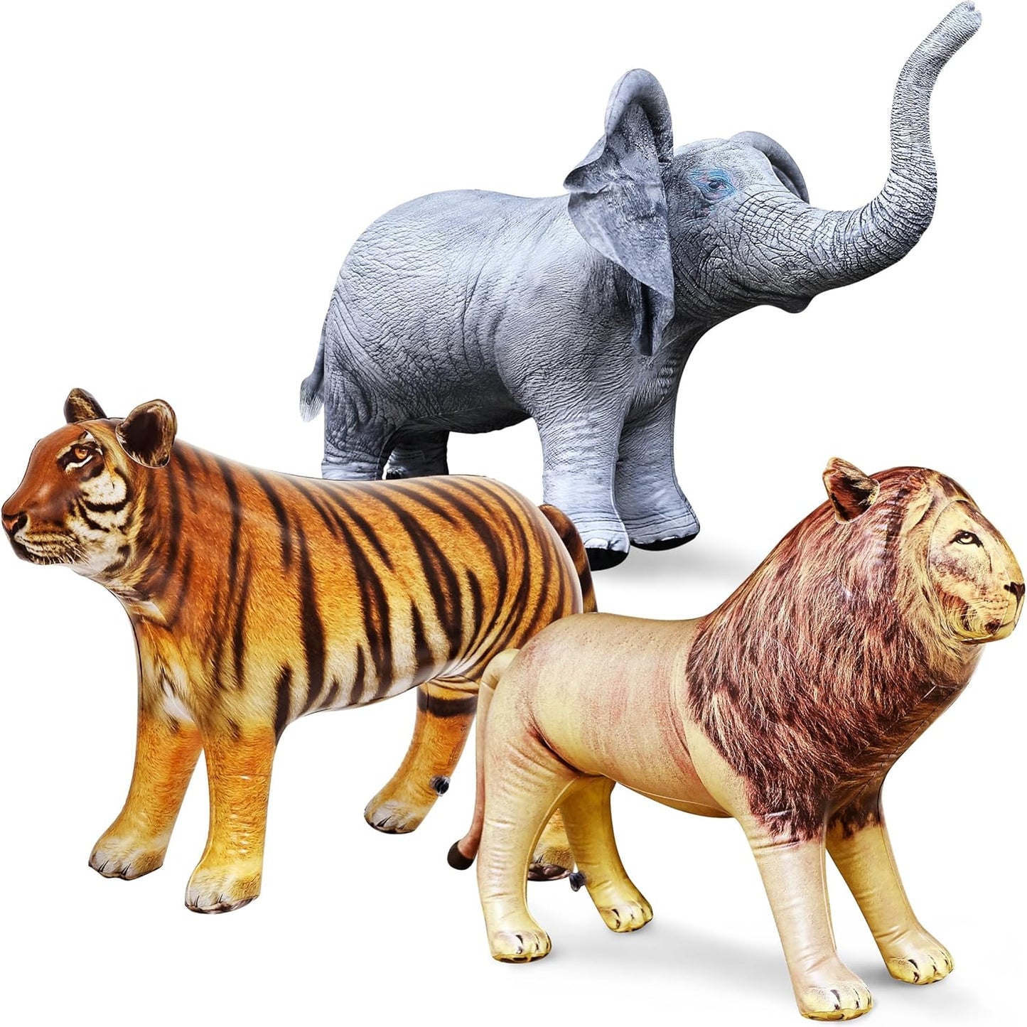 Realistic Wildlife Safari Inflatable Animals for Parties and Decor