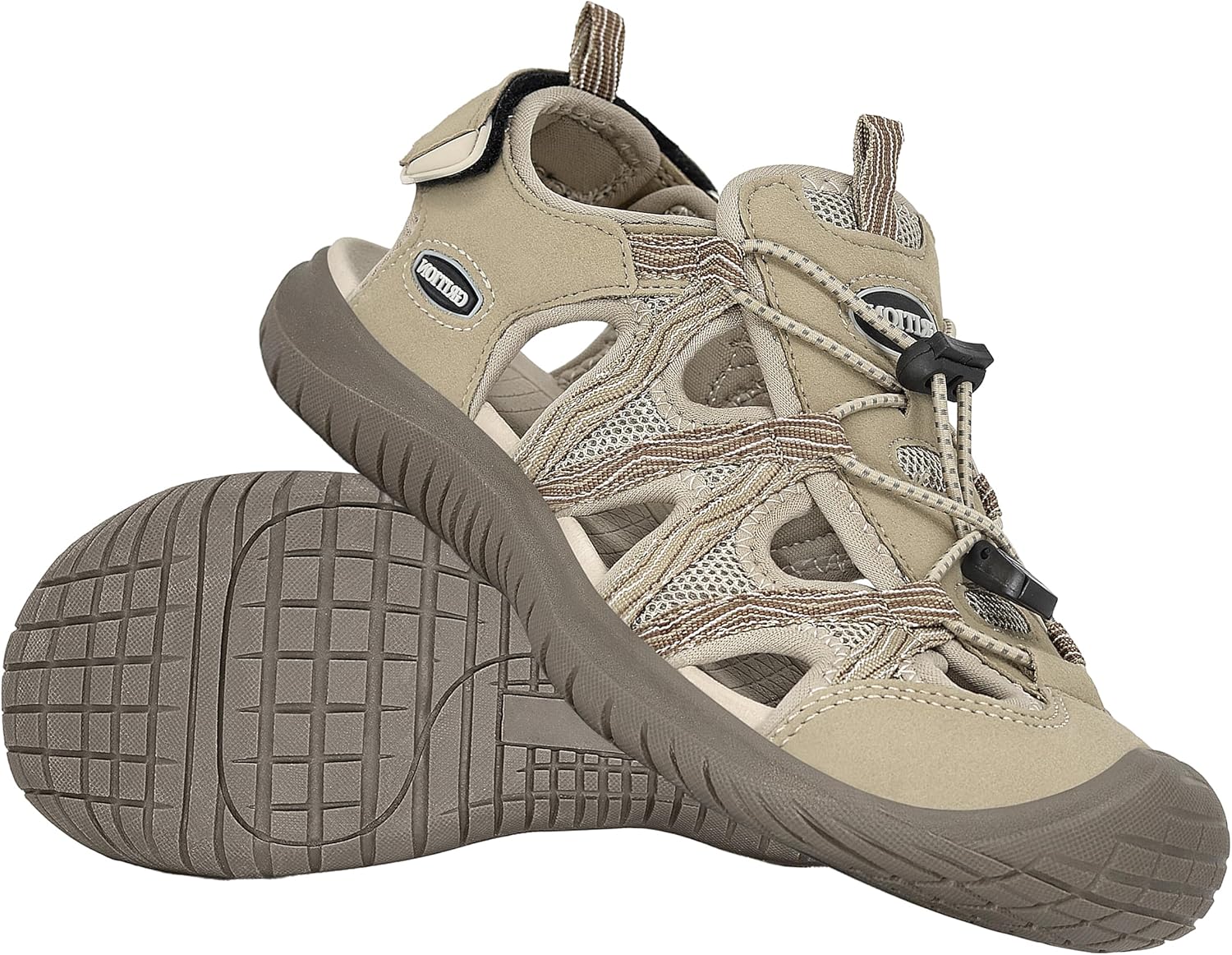 GRITION Hiking Sandals for Women - Waterproof and Comfortable