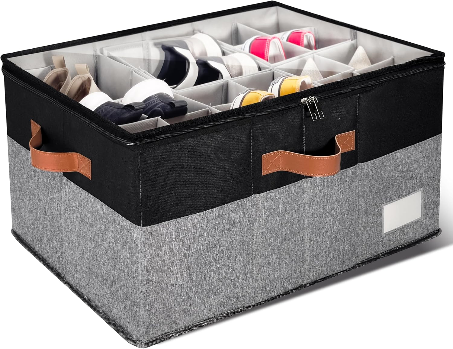 Adjustable Shoe Organizer for Closet - Space Saving Storage
