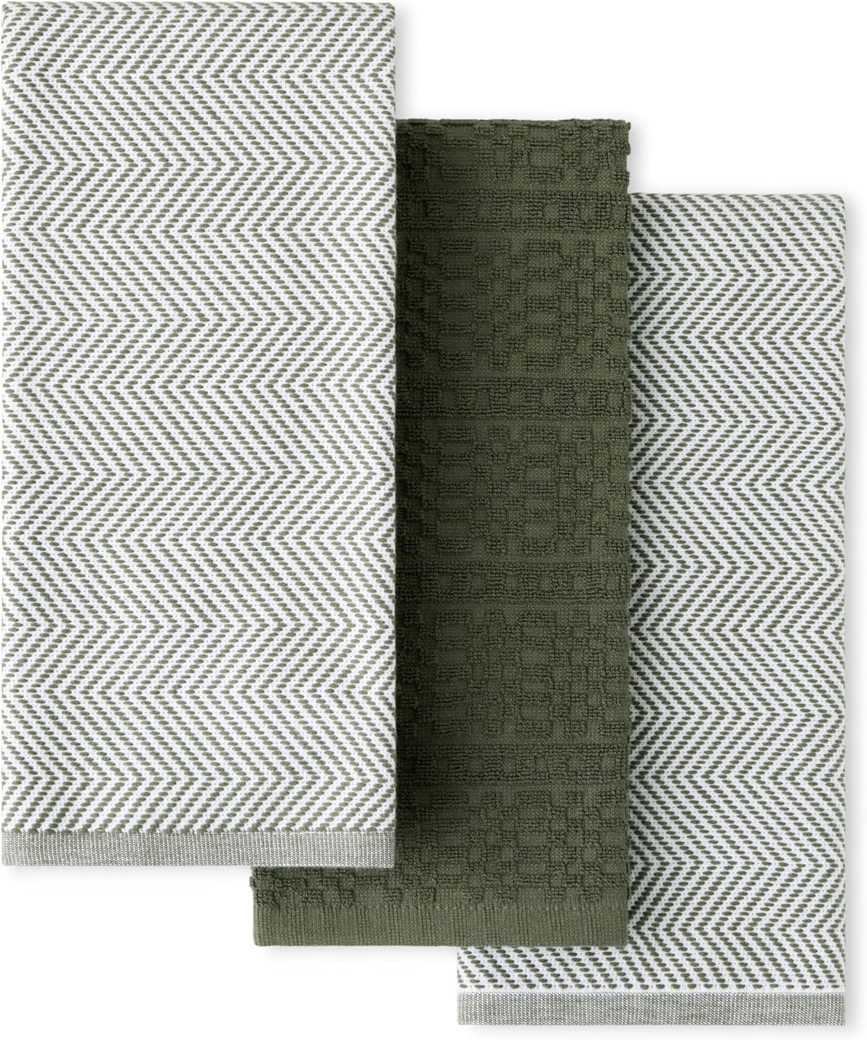 KitchenAid Evergreen Design Series Oversized Kitchen Towels Set