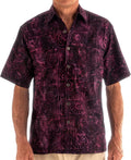 Indo Bay Tropical Hawaiian Cotton Batik Shirt - Hand (Style DHKZ)